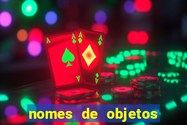 nomes de objetos de origem tupi guarani